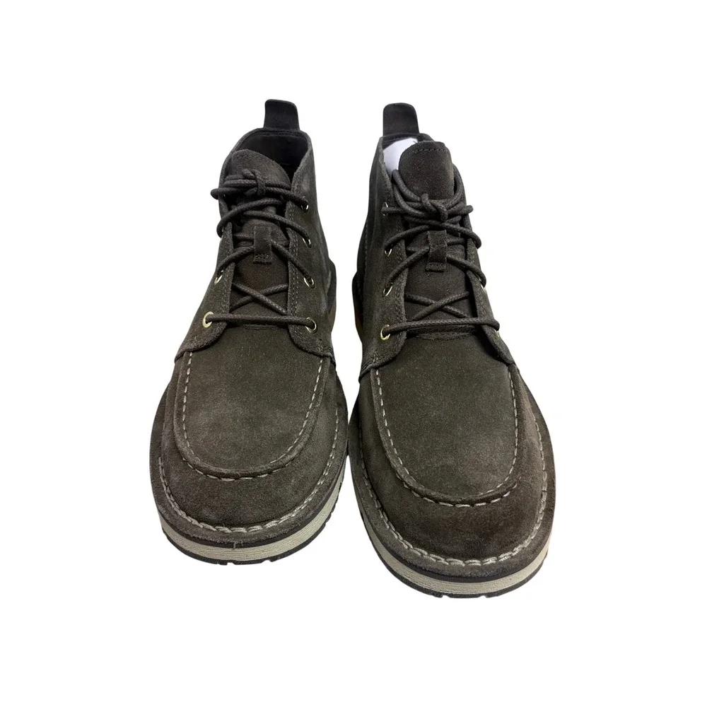 Timberland Westmore Mid Lace Chukka Boot Mens 9.5 Olive Suede TB0A5YGY901